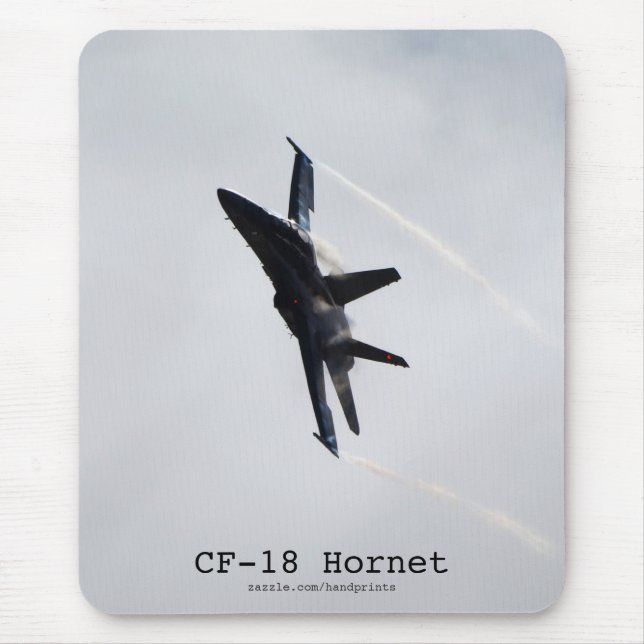 Alfombrilla De Ratón CF-18 Aeronaves de Cuerno Mousepad (Frente)