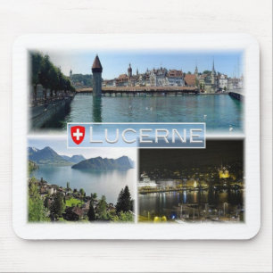 Alfombrilla De Ratón CH Swiss - Suiza - Lucerna - Luzern -