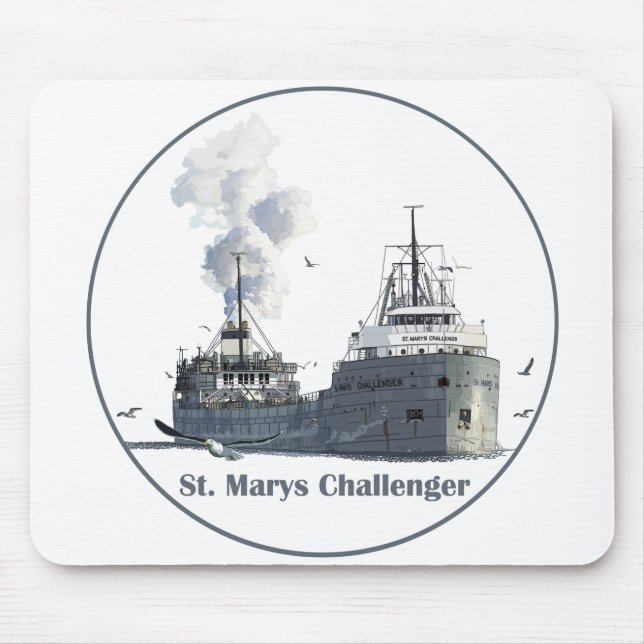 Alfombrilla De Ratón Challenger de St. Marys (Frente)