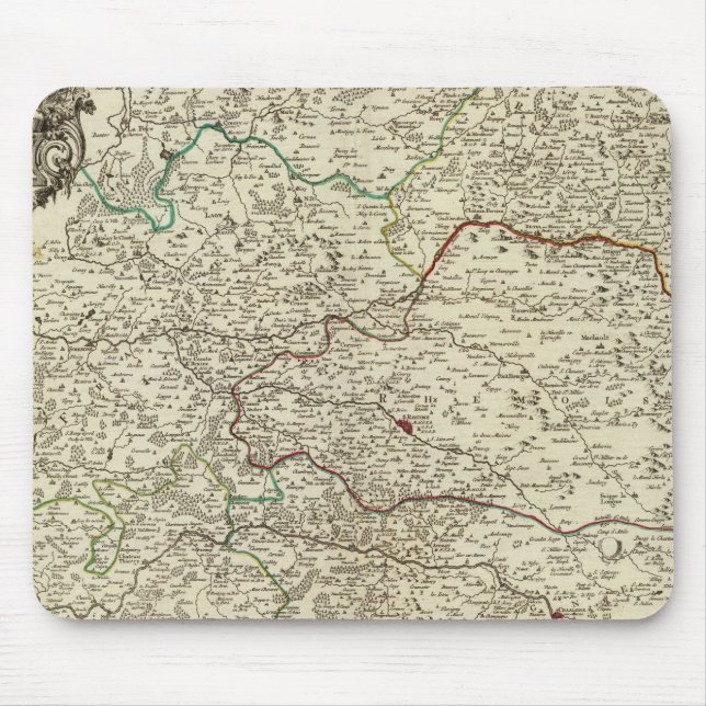 Alfombrilla De Ratón Champaña, Francia 3 (Frente)