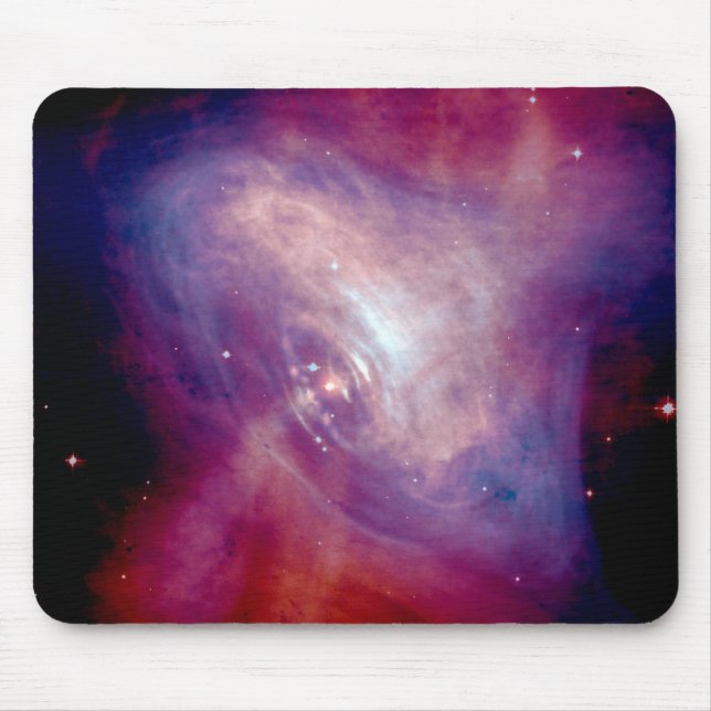 Alfombrilla De Ratón Chandra Crab Nebulosa Espacio NASA (Frente)