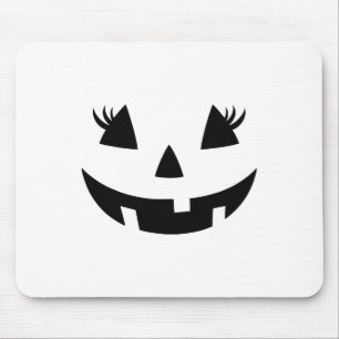 Alfombrilla De Ratón Chaqueta de calabaza de vintage Jack O Lantern H