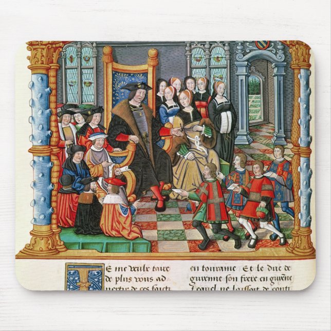 Alfombrilla De Ratón Charles el intrépido, duque de Borgoña (Frente)