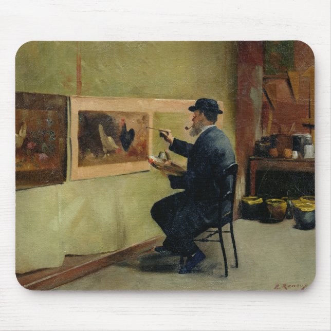 Alfombrilla De Ratón Charles Felipe Gevens, suegro del artista (Frente)