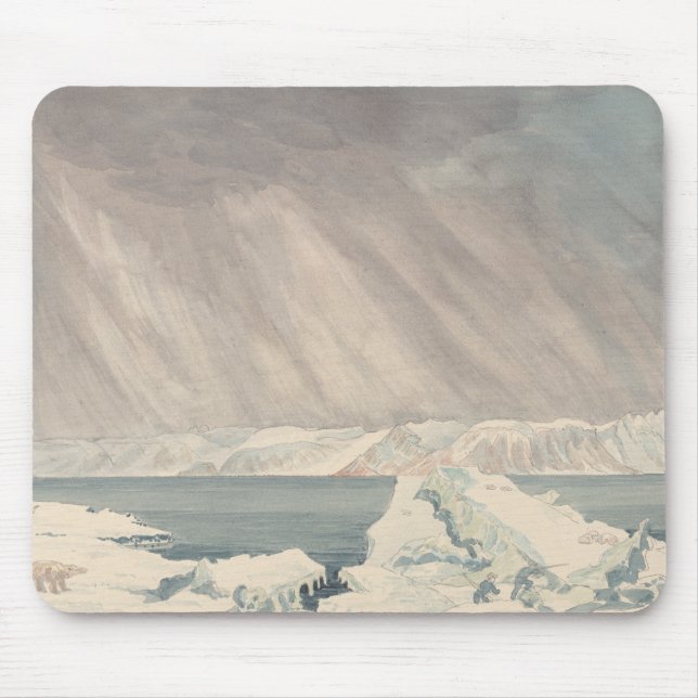 Alfombrilla De Ratón Charles Hamilton Smith - Spitzbergen, Bearing (Frente)