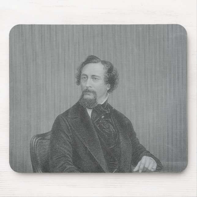 Alfombrilla De Ratón Charles Juan Huffam Dickens (Frente)