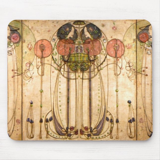 Alfombrilla De Ratón Charles Rennie Mackintosh The Wassail (Frente)