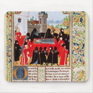 Alfombrilla De Ratón Charles VI del entierro de Francia