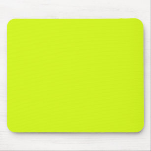 Alfombrilla De Ratón Chartreuse Amarillo (color sólido)
