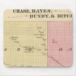 Alfombrilla De Ratón Chase, Hayes, Dundy y Hitchcock, Nebraska