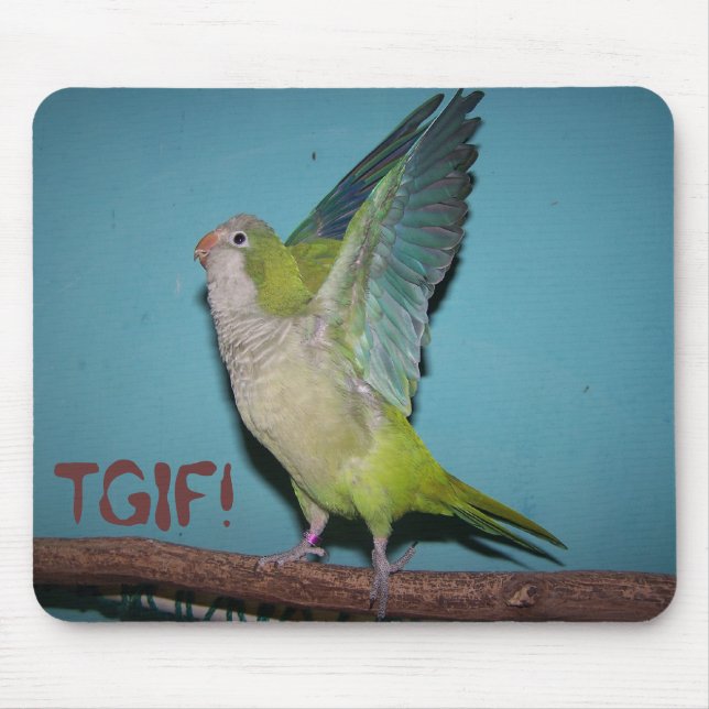 Alfombrilla De Ratón ¡Chaska TGIF! Mousepad (Frente)