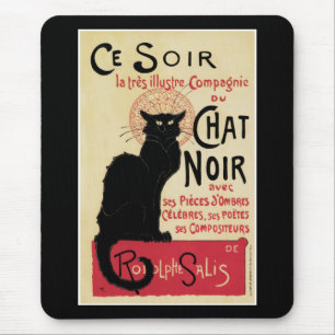 Alfombrilla De Ratón Chat Noir