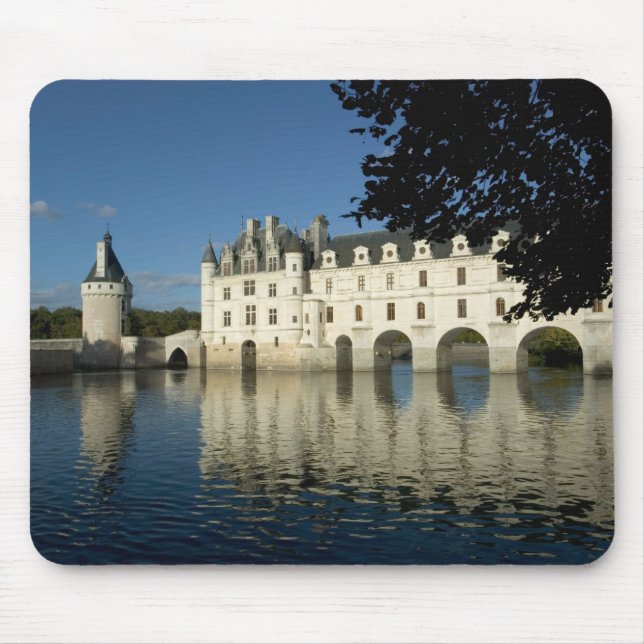 Alfombrilla De Ratón Chateau Chenonceau, río Cher, Loir-et-Cher, 2 (Frente)