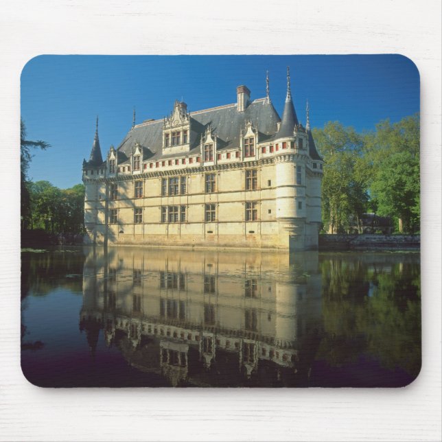 Alfombrilla De Ratón Chateau de Azay-le-Rideau, Indre-et-Loire, (Frente)