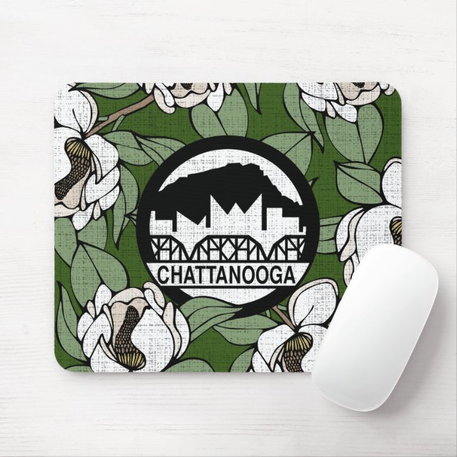 Alfombrilla De Ratón Chattanooga Magnolia (Con ratón)