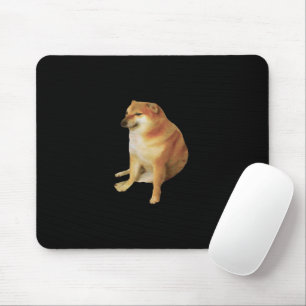 Alfombrilla De Ratón Cheems Meme Mouse Pad