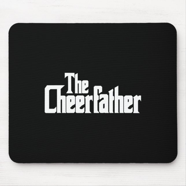 Alfombrilla De Ratón Cheerfather Día del Padre Porrista  (Frente)