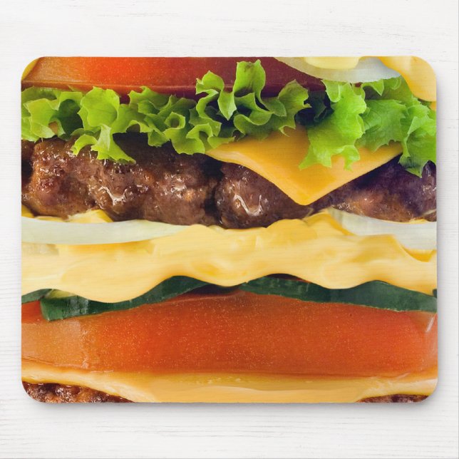 Alfombrilla De Ratón Cheeseburger (Frente)