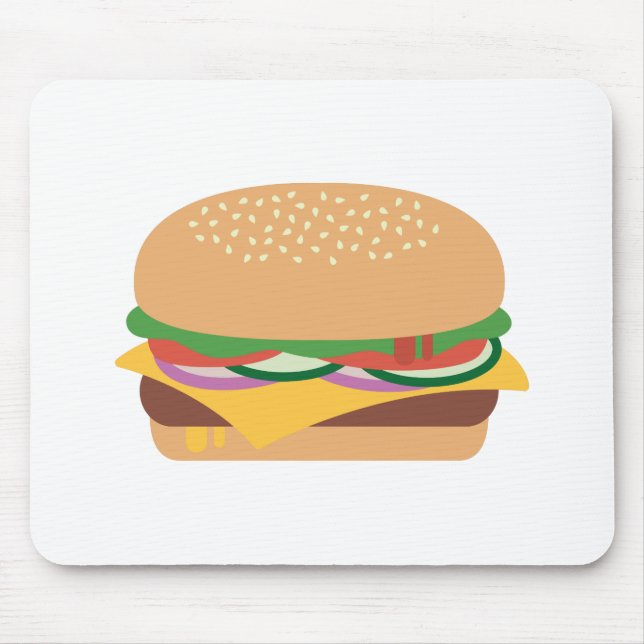 Alfombrilla De Ratón Cheeseburger (Frente)