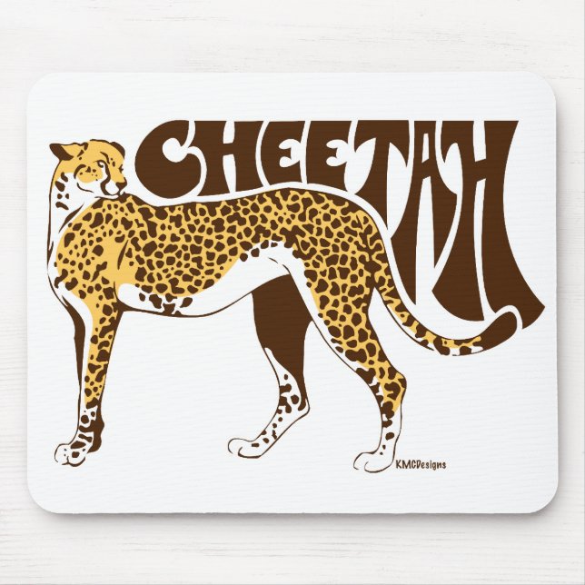 Alfombrilla De Ratón Cheetah (Frente)