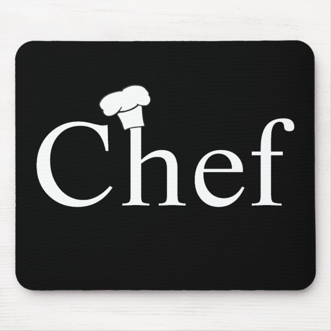 Alfombrilla De Ratón Chef Mousepad (Frente)