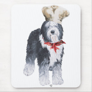 Alfombrilla De Ratón Chef Old English Sheepdog de Amor