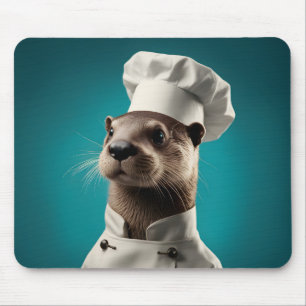Alfombrilla De Ratón Chef Otter