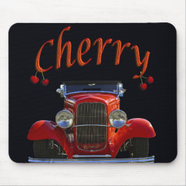 Alfombrilla De Ratón "Cherry Antique Automobile"