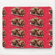 Cherry Chocolate Fudge Marshmallow En Una Placa