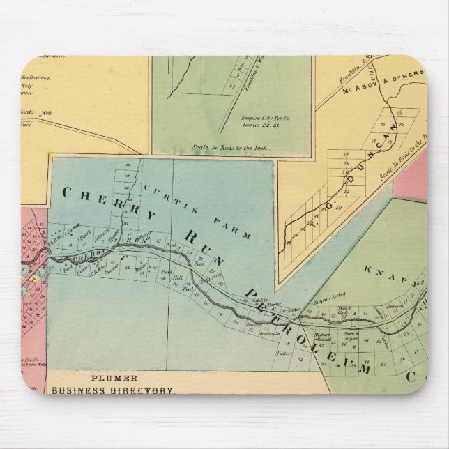 Alfombrilla De Ratón Cherry Run, Plumer (Frente)
