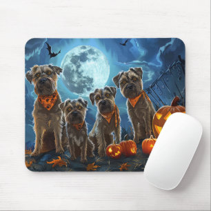 Alfombrilla De Ratón Chesapeake Bay Terrier Halloween Espeluznante