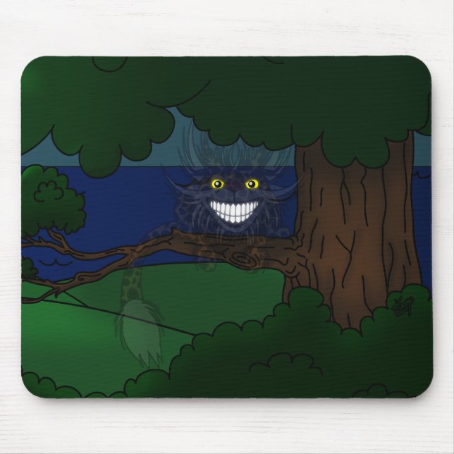 Alfombrilla De Ratón Cheshire Cat Mousepad (Frente)