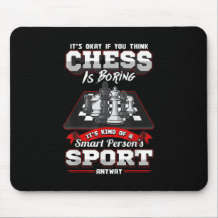 Alfombrilla De Ratón Chess Funny Cita Humor Sayings