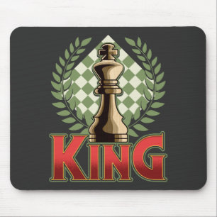 Alfombrilla De Ratón Chess King