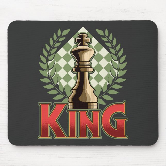 Alfombrilla De Ratón Chess King (Frente)