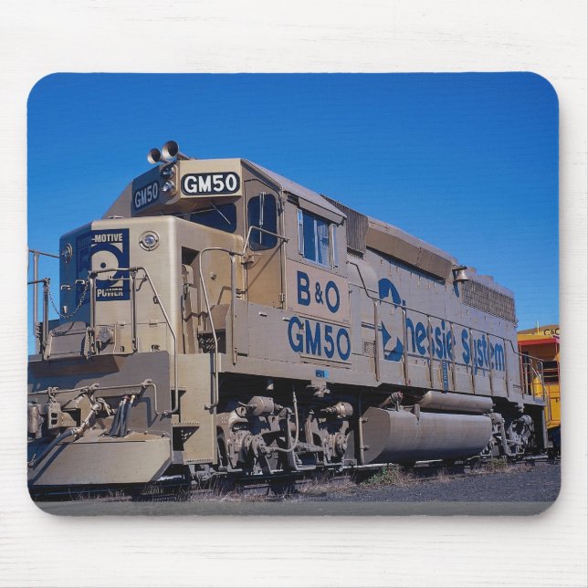Alfombrilla De Ratón Chessie System/B&O, EMD GP-40 en annivers de EMD (Frente)