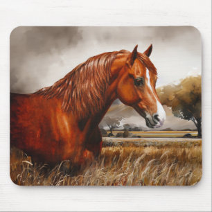 Alfombrilla De Ratón Chestnut Morgan Horse
