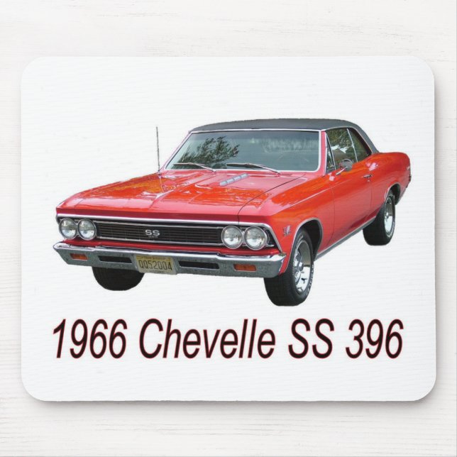 Alfombrilla De Ratón chevelle 66 (Frente)