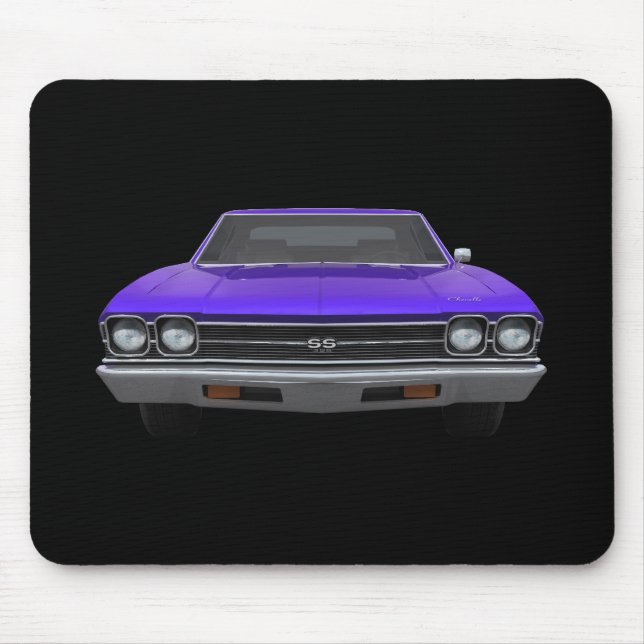 Alfombrilla De Ratón Chevelle SS de 1969: Purple Finish: Mousepad (Frente)