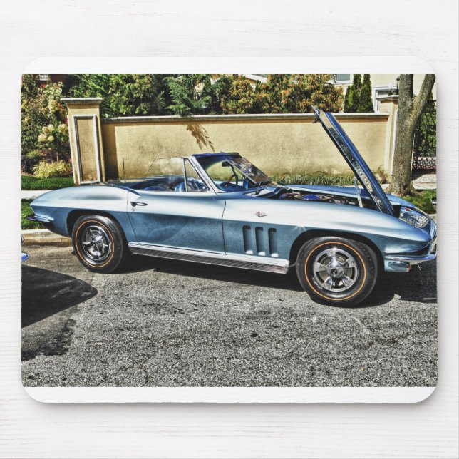 Alfombrilla De Ratón Chevrolet Corvette 1966 (Frente)