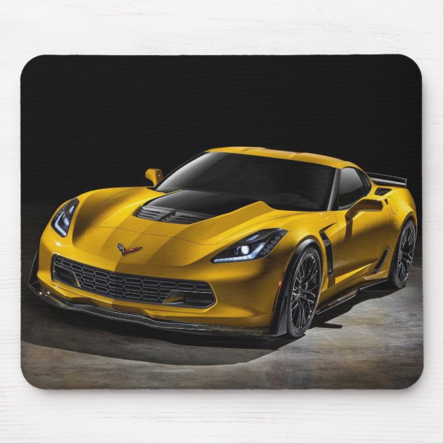 Alfombrilla De Ratón Chevrolet Corvette Z06 Mousepad (Frente)