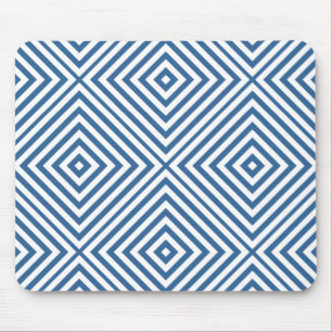 Alfombrilla De Ratón Chevron Diamante Azur