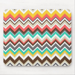 Alfombrilla De Ratón Chevron tribal