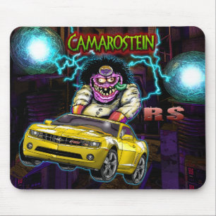 Alfombrilla De Ratón Chevy amarillo Camaro RS Mousepad