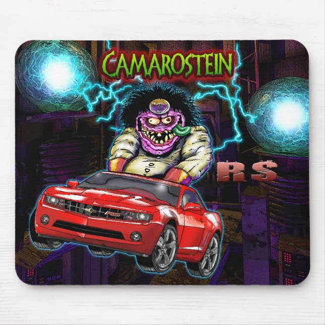 Alfombrilla De Ratón Chevy rojo Camao RS Mousepad (Frente)