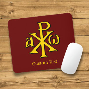 Alfombrilla De Ratón Chi Rho Christogram