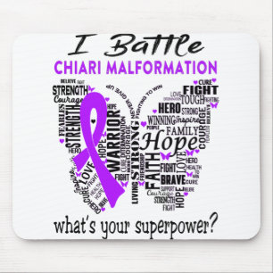 Alfombrilla De Ratón Chiari Malformation Awareness Month Ribbon Gifts