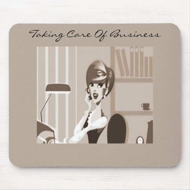 Alfombrilla De Ratón Chica Alicia (Frente)