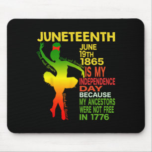 Alfombrilla De Ratón Chica bailarina independiente bailarina negra Ball