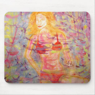 Alfombrilla De Ratón chica bikini